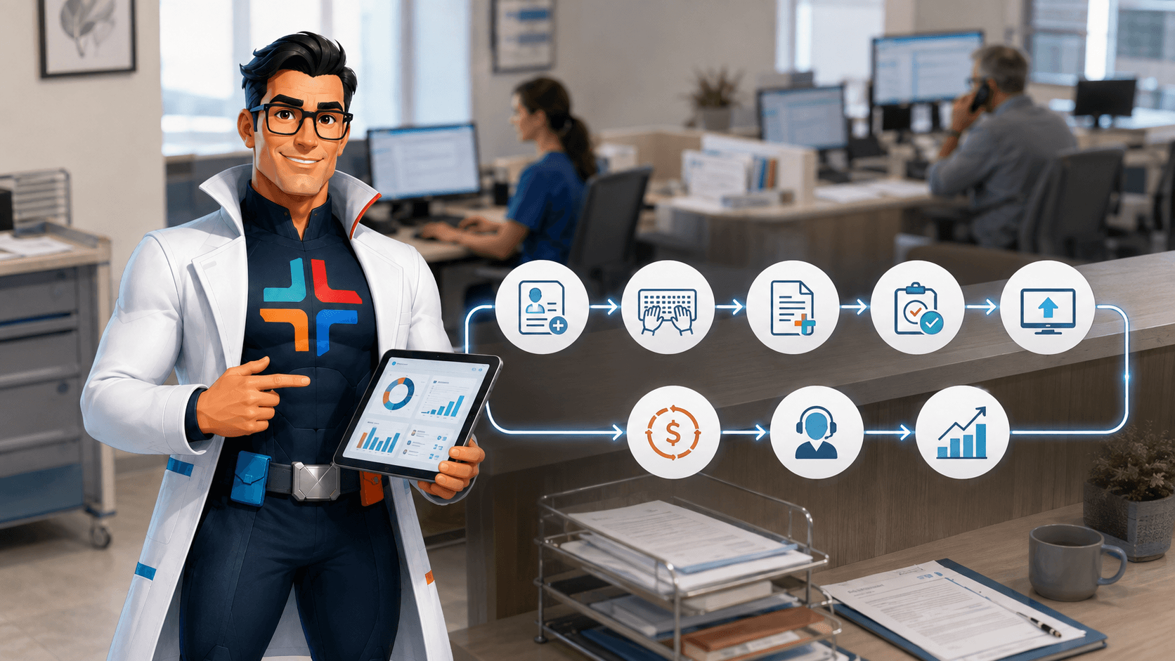 Medical billing claims payment posting and reconciliation
